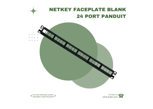 Panduit PANDUIT - NETKEY FACEPLATE BLANK 24 PORT  1 ~blog/2023/10/1/spec_1_spec_2_spec_3_16