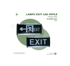 OPPLE  LAMPU EXIT LED                                                