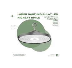 OPPLE - LAMPU GANTUNG BULAT LED HIGHBAY 