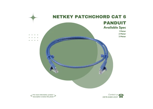 Panduit PANDUIT - NETKEY PATCHCHORD CAT 6 1 ~blog/2023/9/28/55