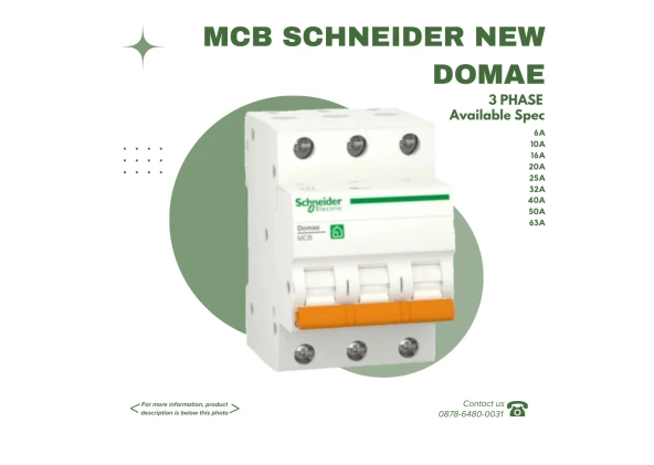 Panel Components SCHNEIDER - MCB NEW DOMAE 3 PHASE 1 ~blog/2023/9/28/spec_1_spec_2_spec_3